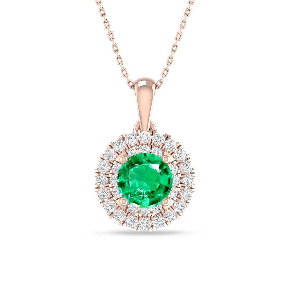 Rose Gold - Emerald