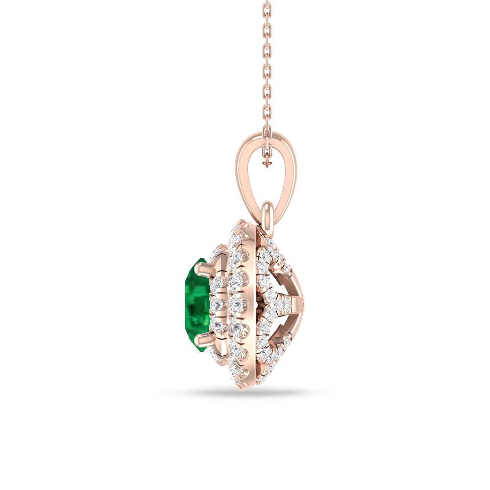 Rose Gold - Emerald