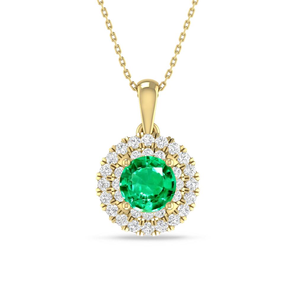 Yellow Gold - Emerald