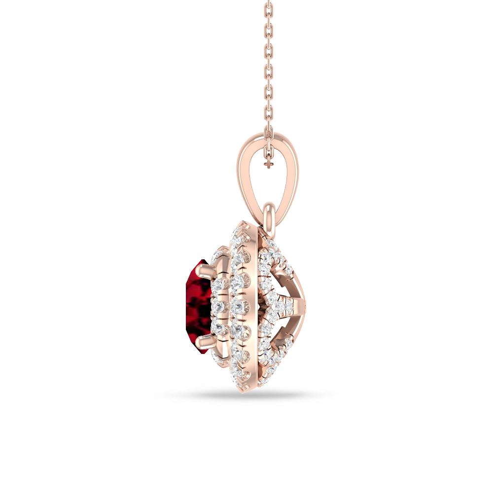 Rose Gold - Garnet