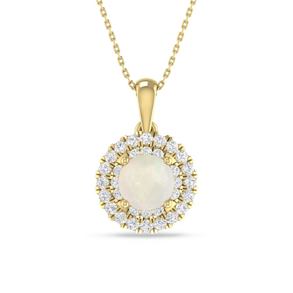 Yellow Gold - Opal