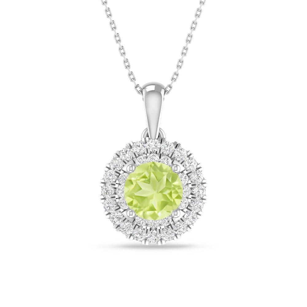 White Gold - Peridot