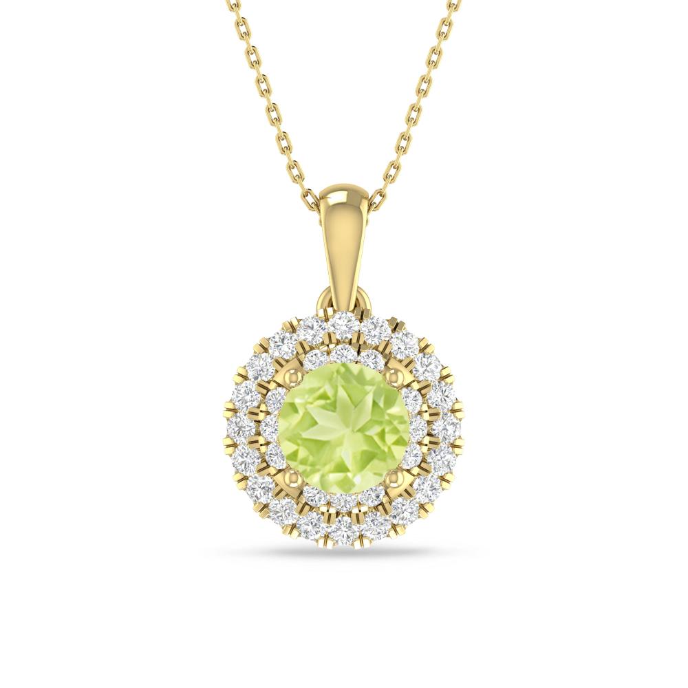 Yellow Gold - Peridot
