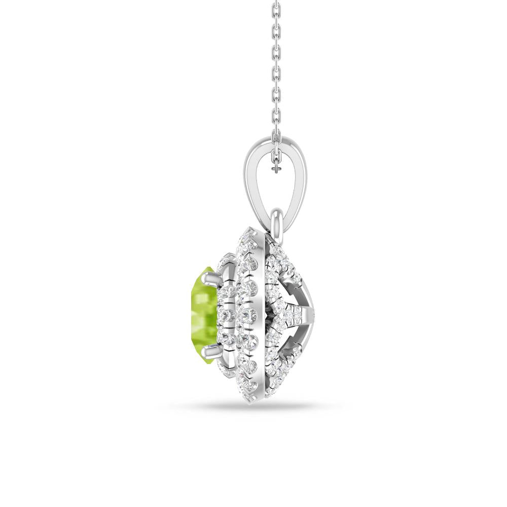 White Gold - Peridot