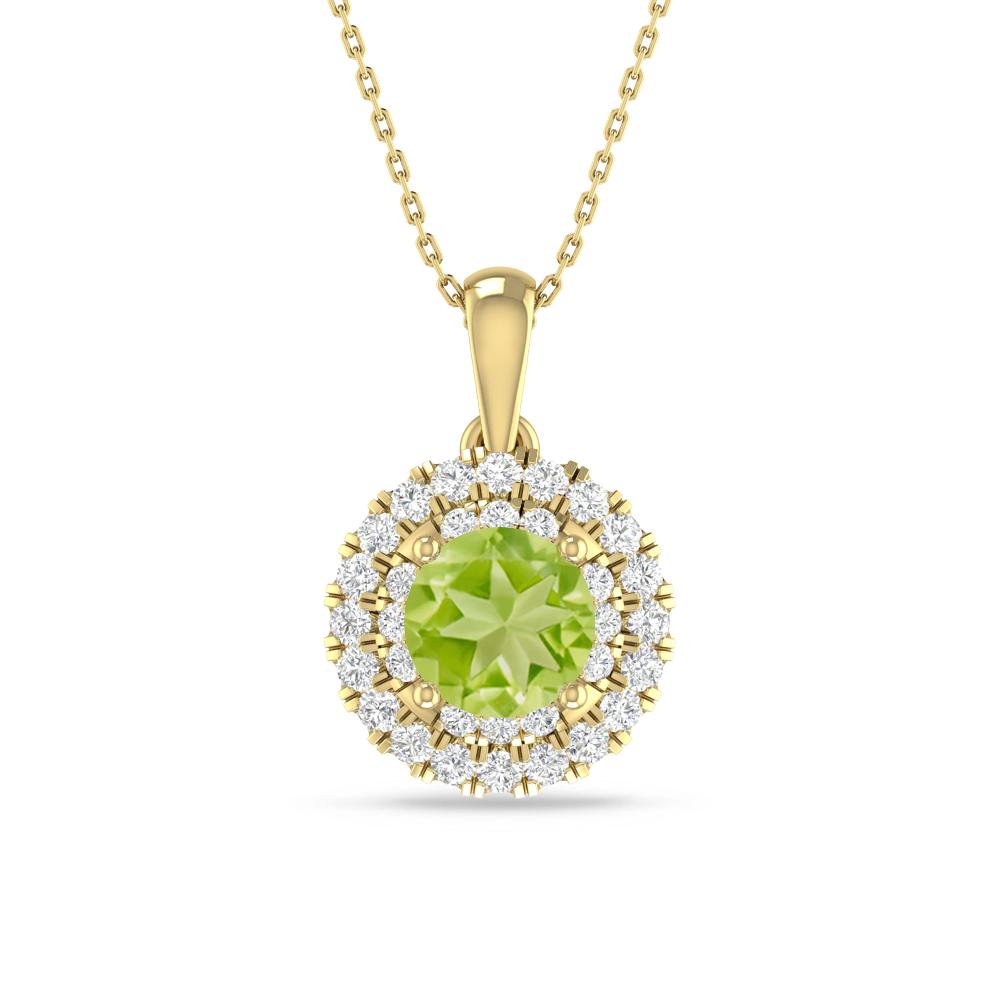 Yellow Gold - Peridot