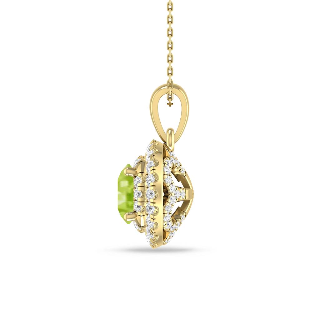 Yellow Gold - Peridot