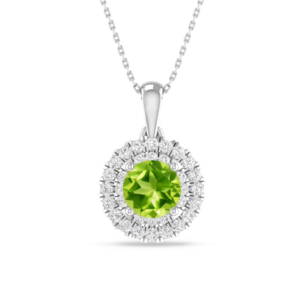 White Gold - Peridot