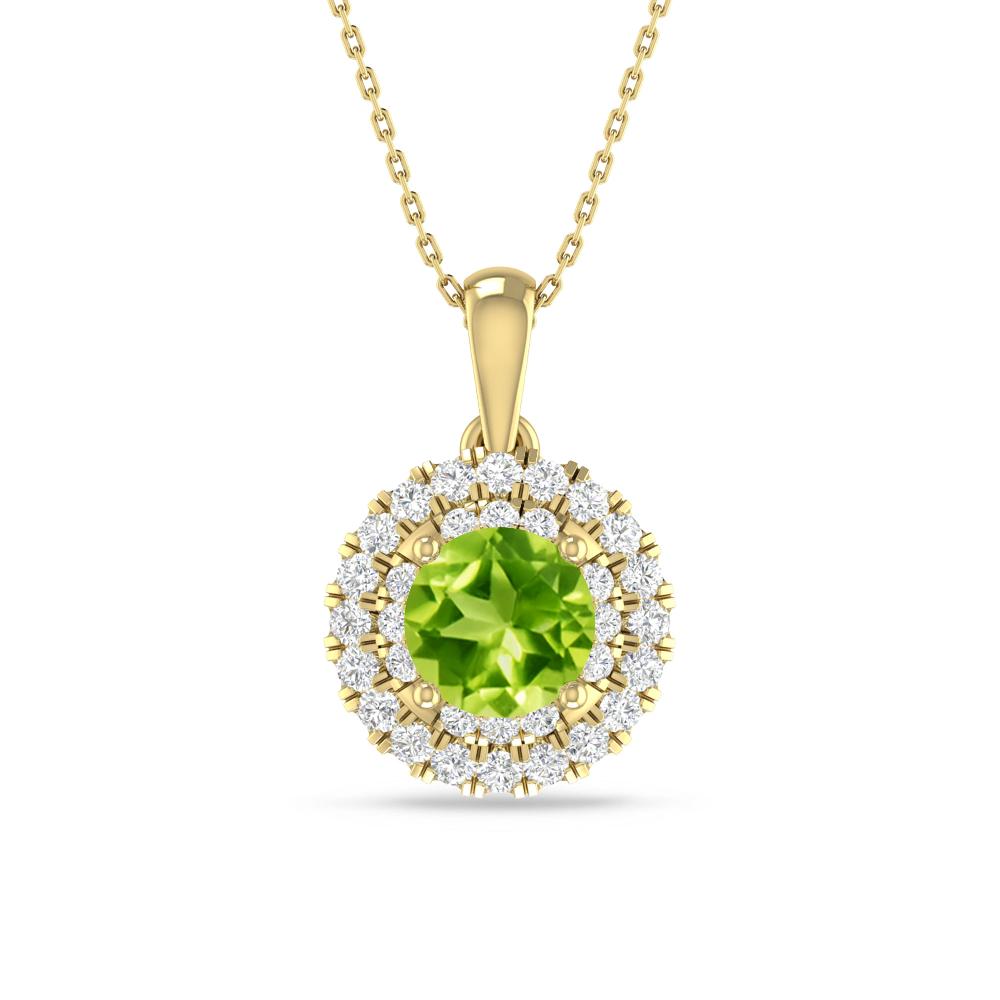 Yellow Gold - Peridot