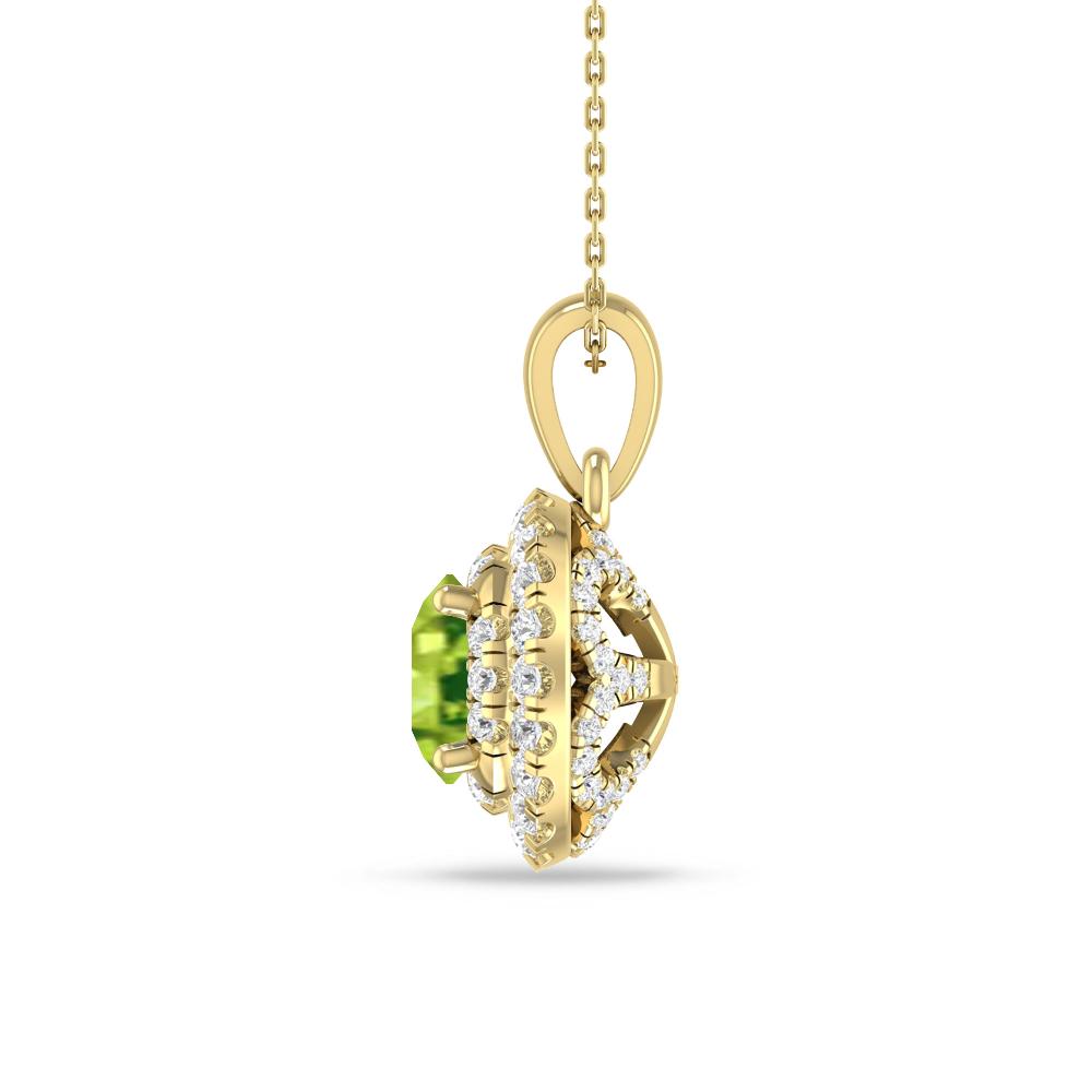 Yellow Gold - Peridot