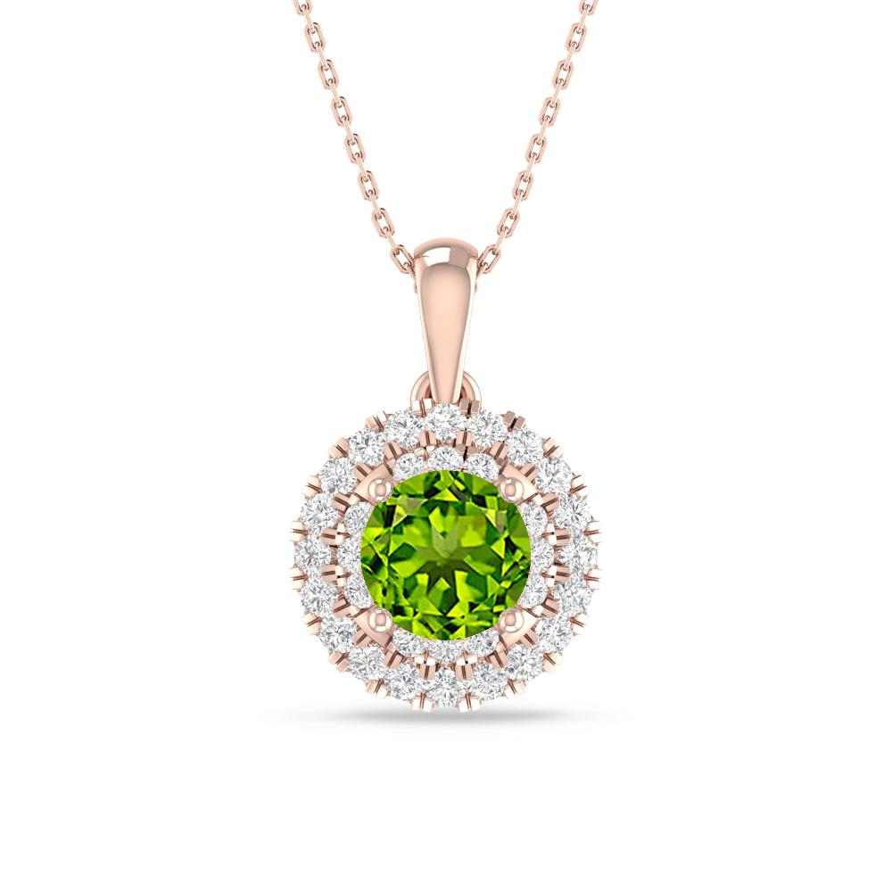 Rose Gold - Peridot