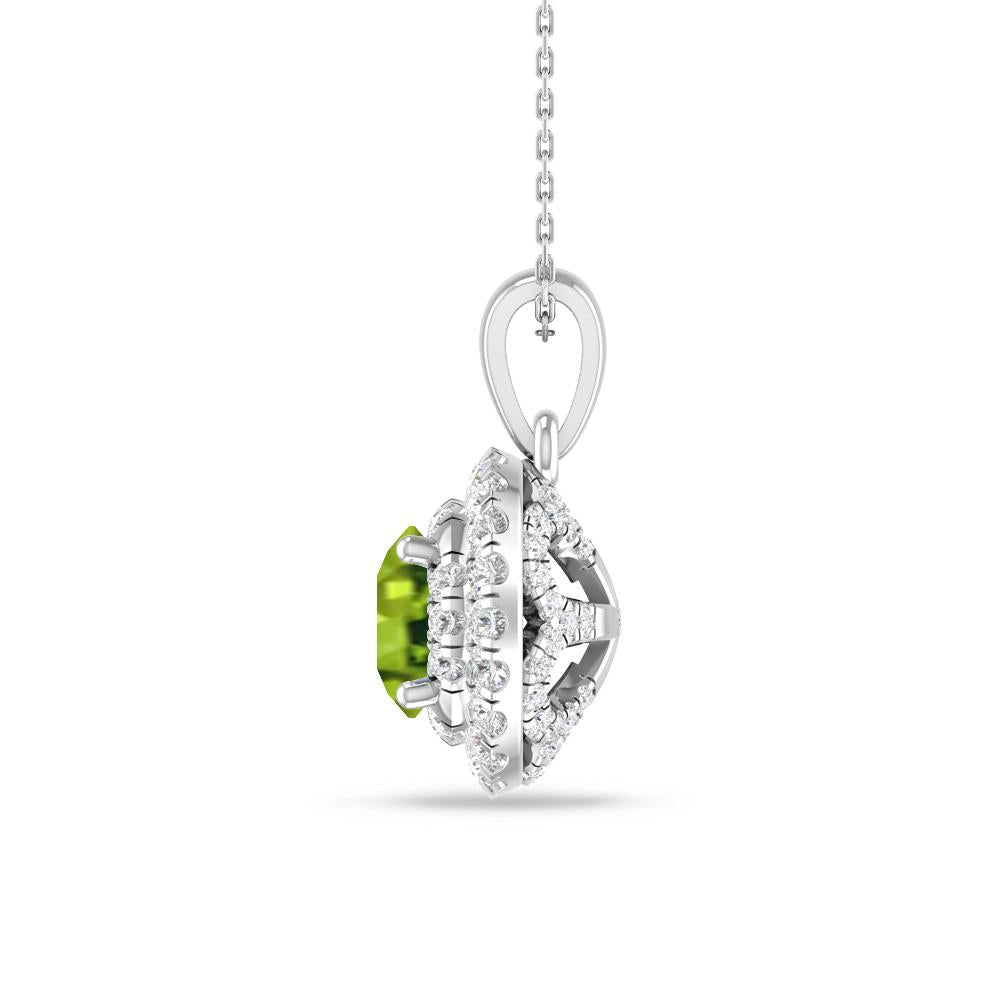 White Gold - Peridot