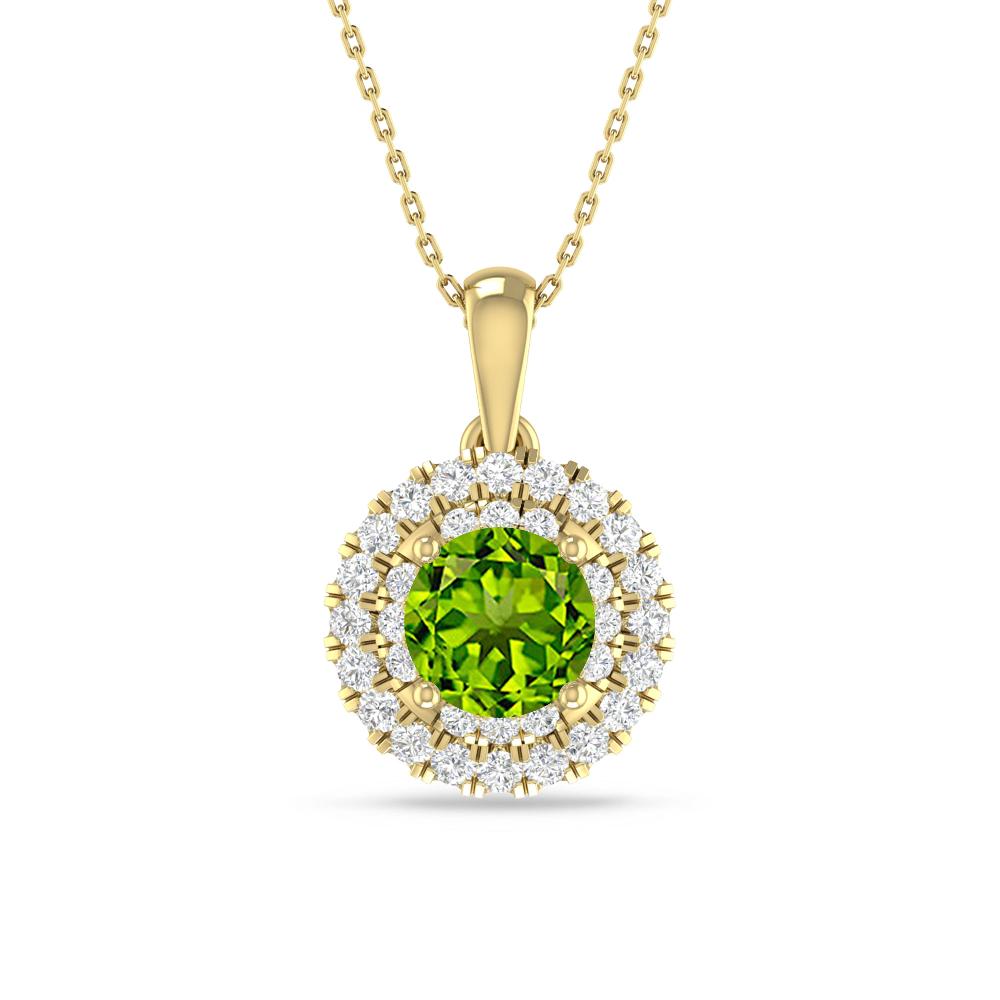 Yellow Gold - Peridot
