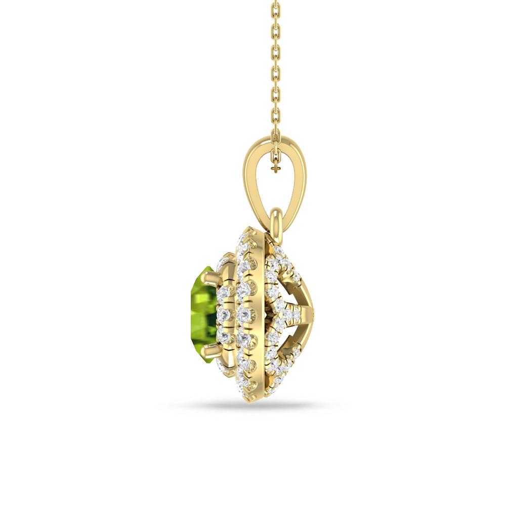 Yellow Gold - Peridot