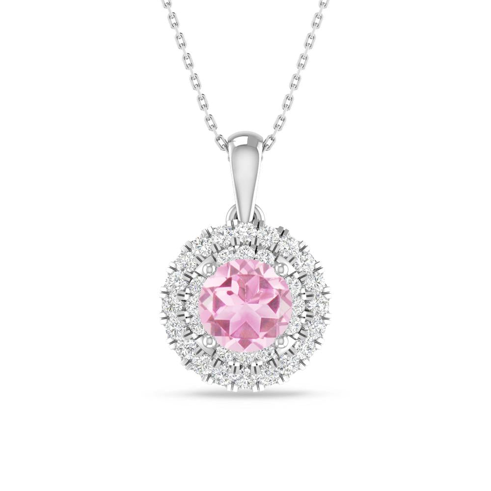 White Gold - Pink Tourmaline