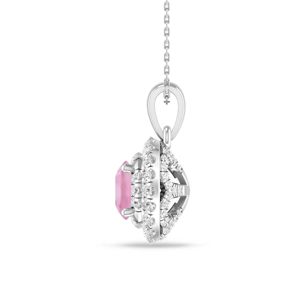White Gold - Pink Tourmaline