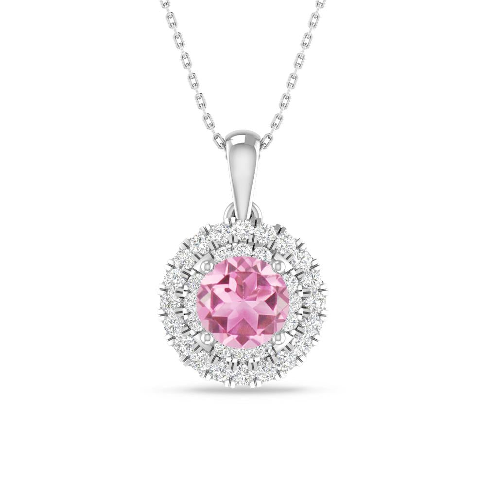 White Gold - Pink Tourmaline