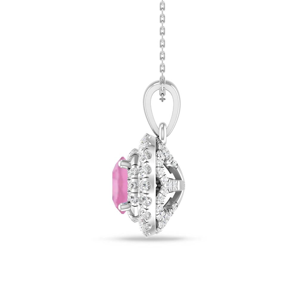 White Gold - Pink Tourmaline