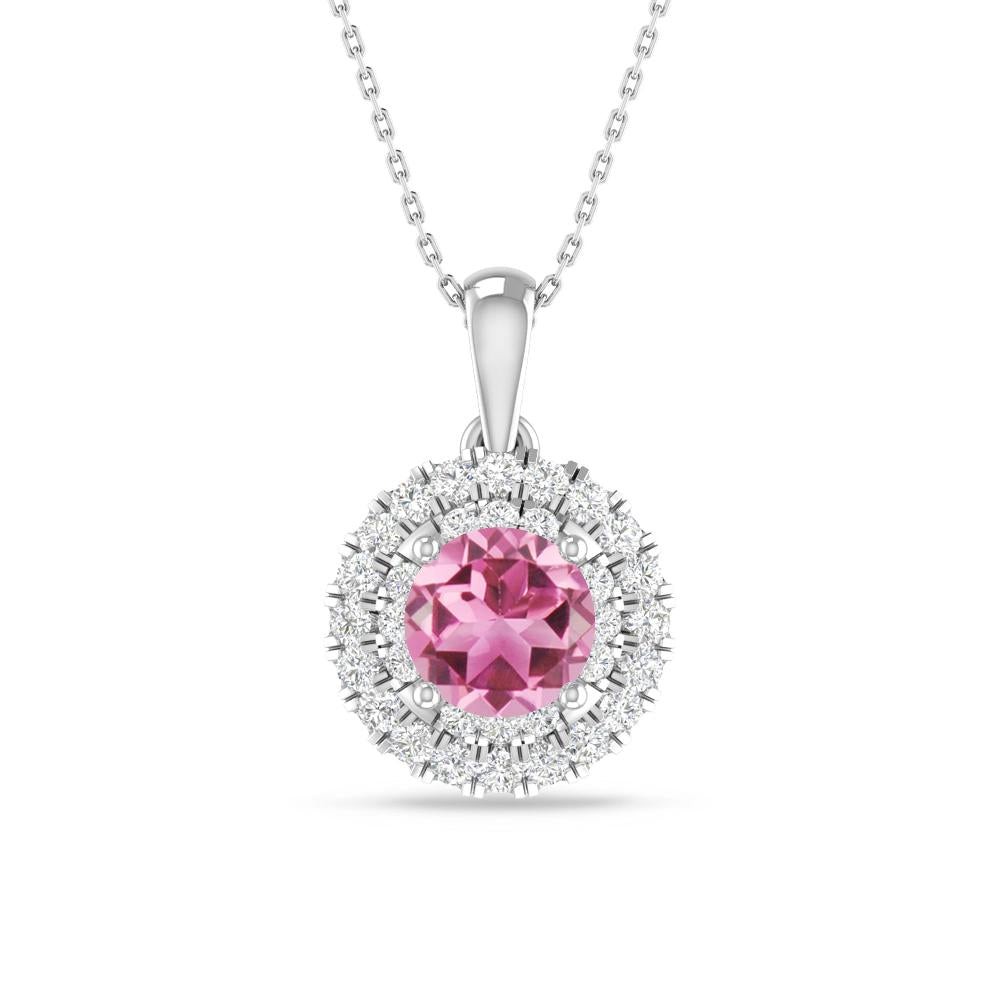 White Gold - Pink Tourmaline