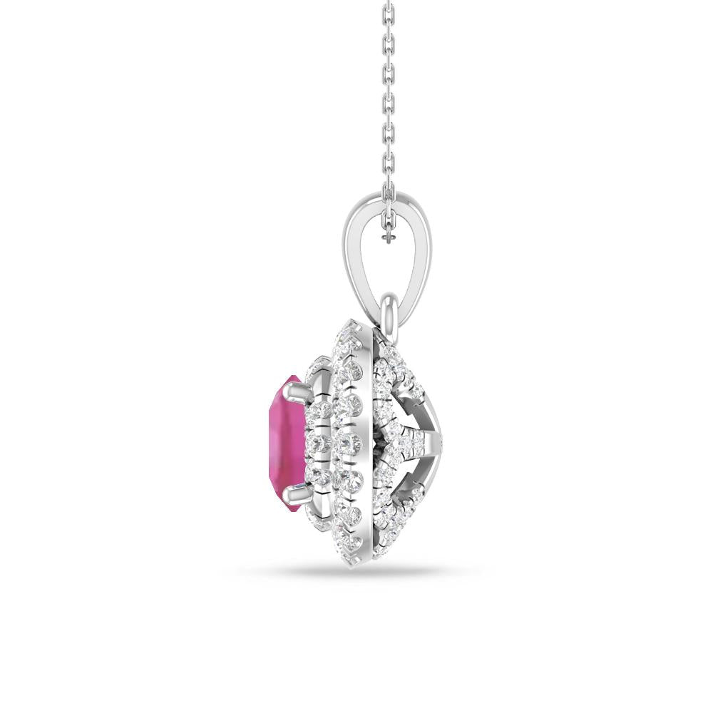 White Gold - Pink Tourmaline
