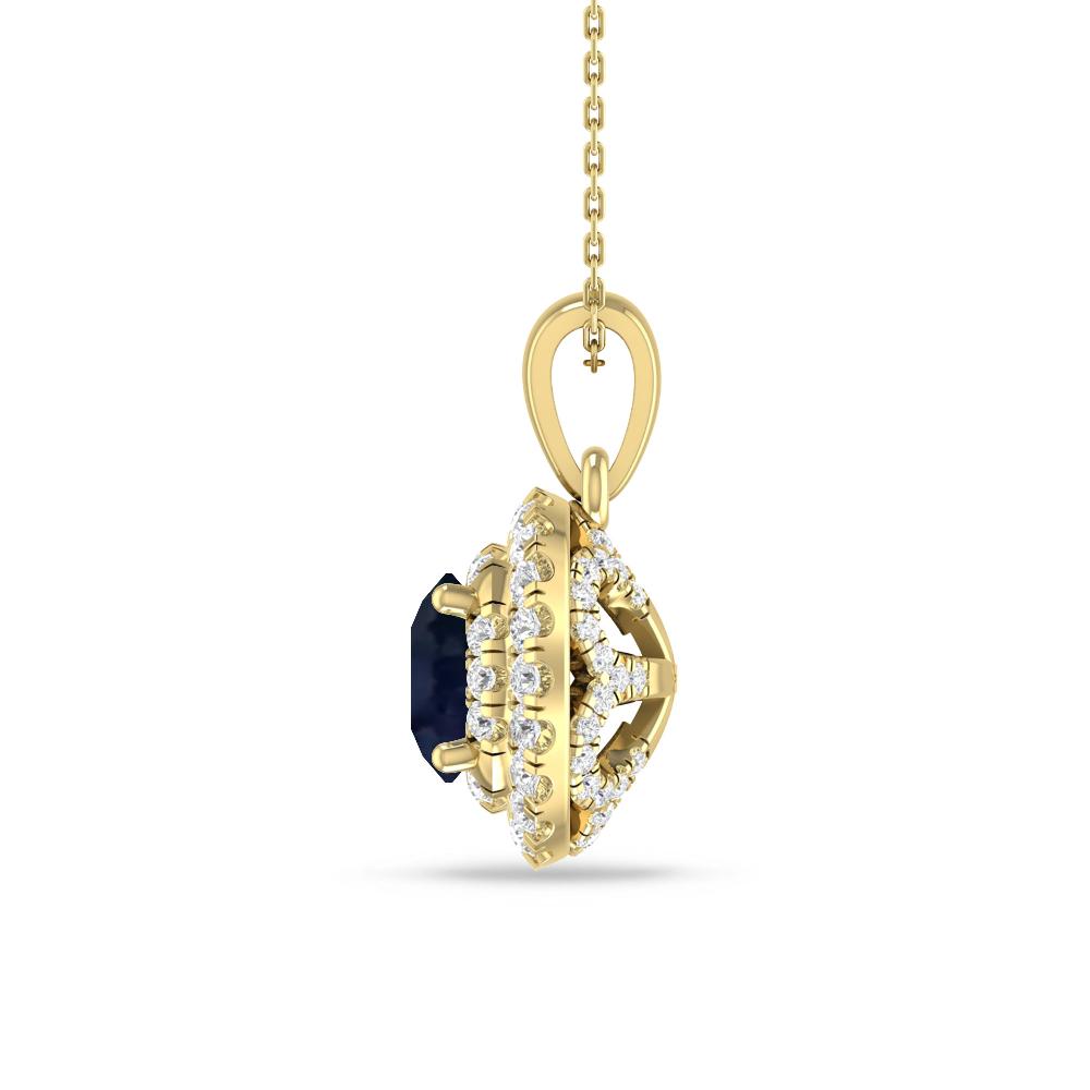 Yellow Gold - Sapphire
