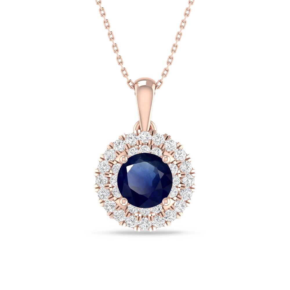 Rose Gold - Sapphire