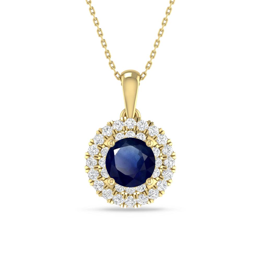Yellow Gold - Sapphire