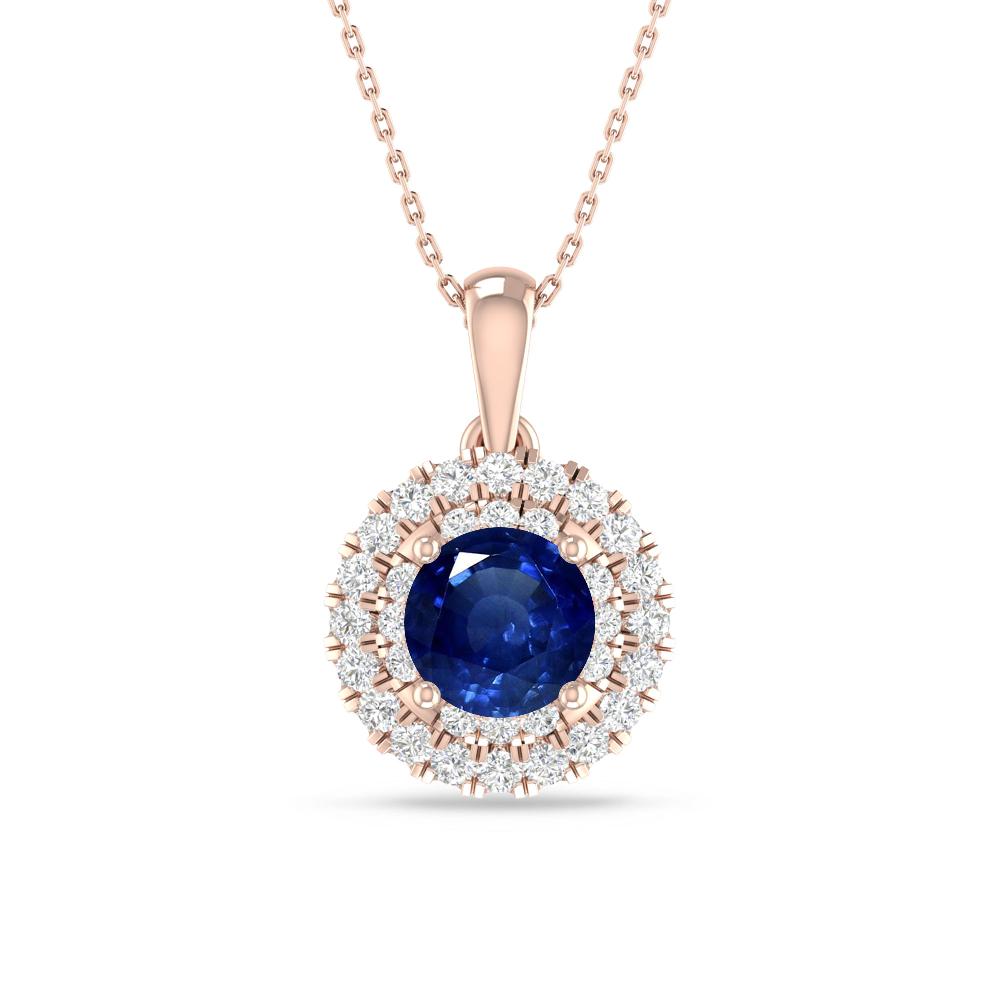 Rose Gold - Sapphire
