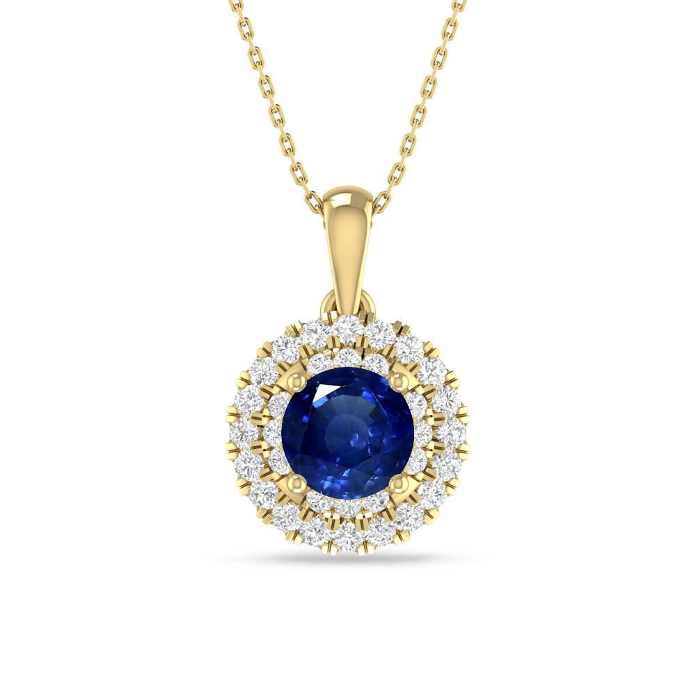 Yellow Gold - Sapphire