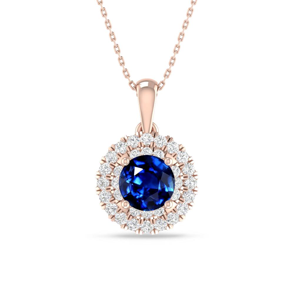 Rose Gold - Sapphire