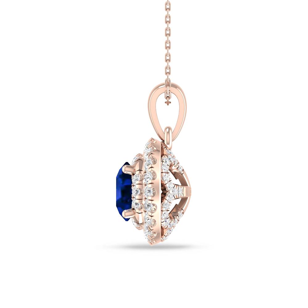 Rose Gold - Sapphire