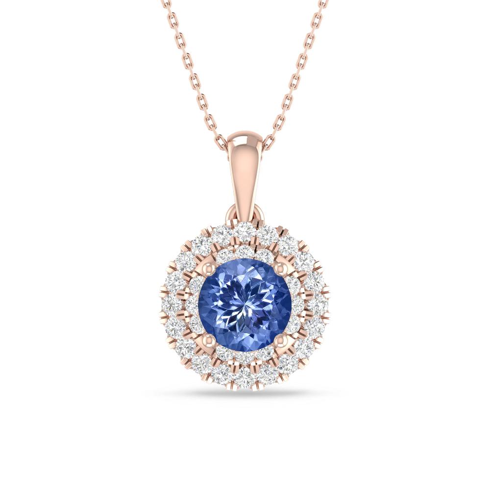 Rose Gold - Tanzanite