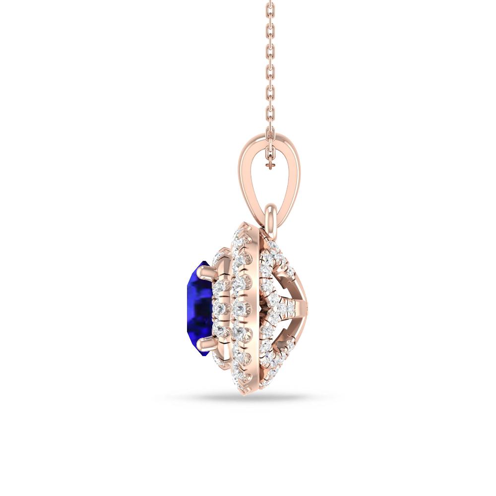 Rose Gold - Tanzanite