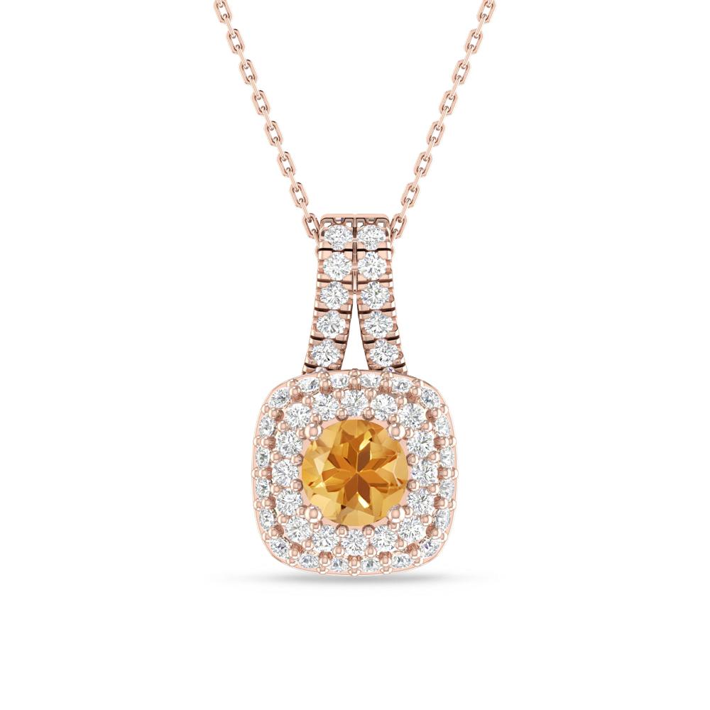 Rose Gold - Citrine
