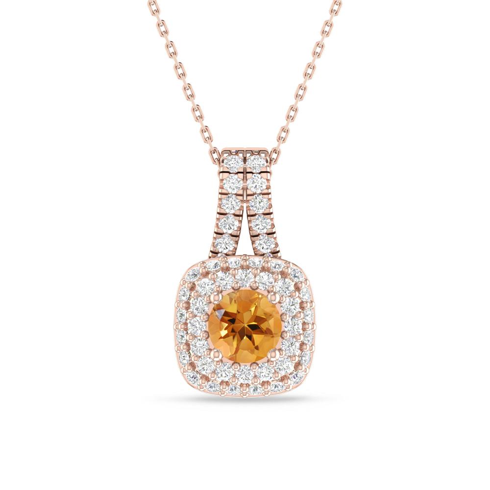Rose Gold - Citrine