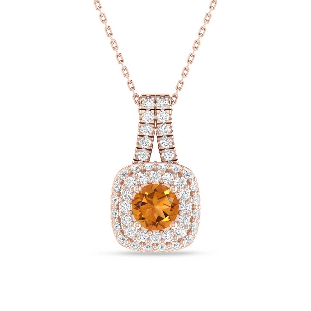 Rose Gold - Citrine