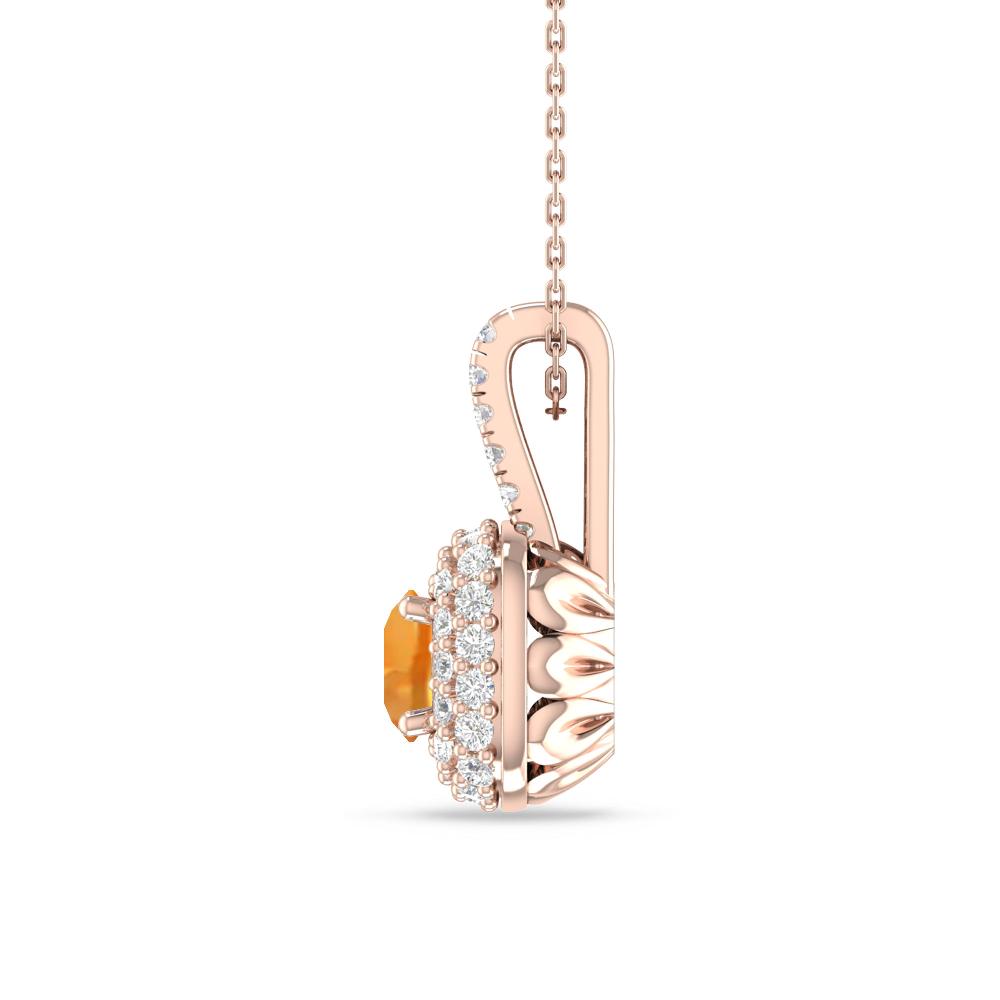 Rose Gold - Citrine
