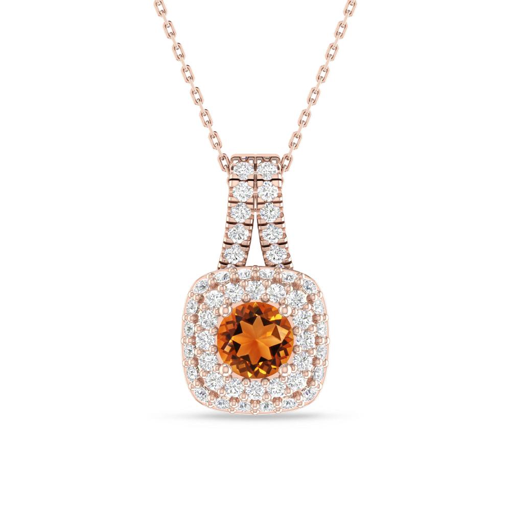 Rose Gold - Citrine