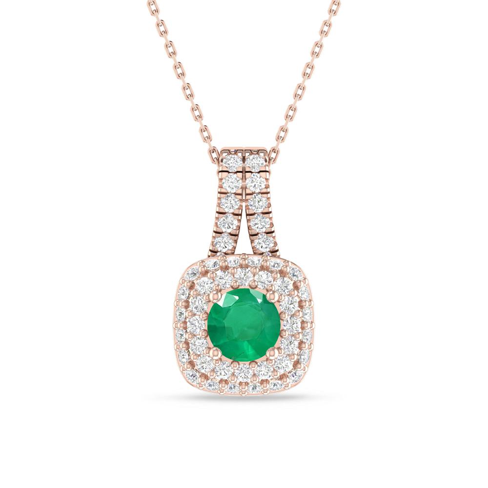Rose Gold - Emerald