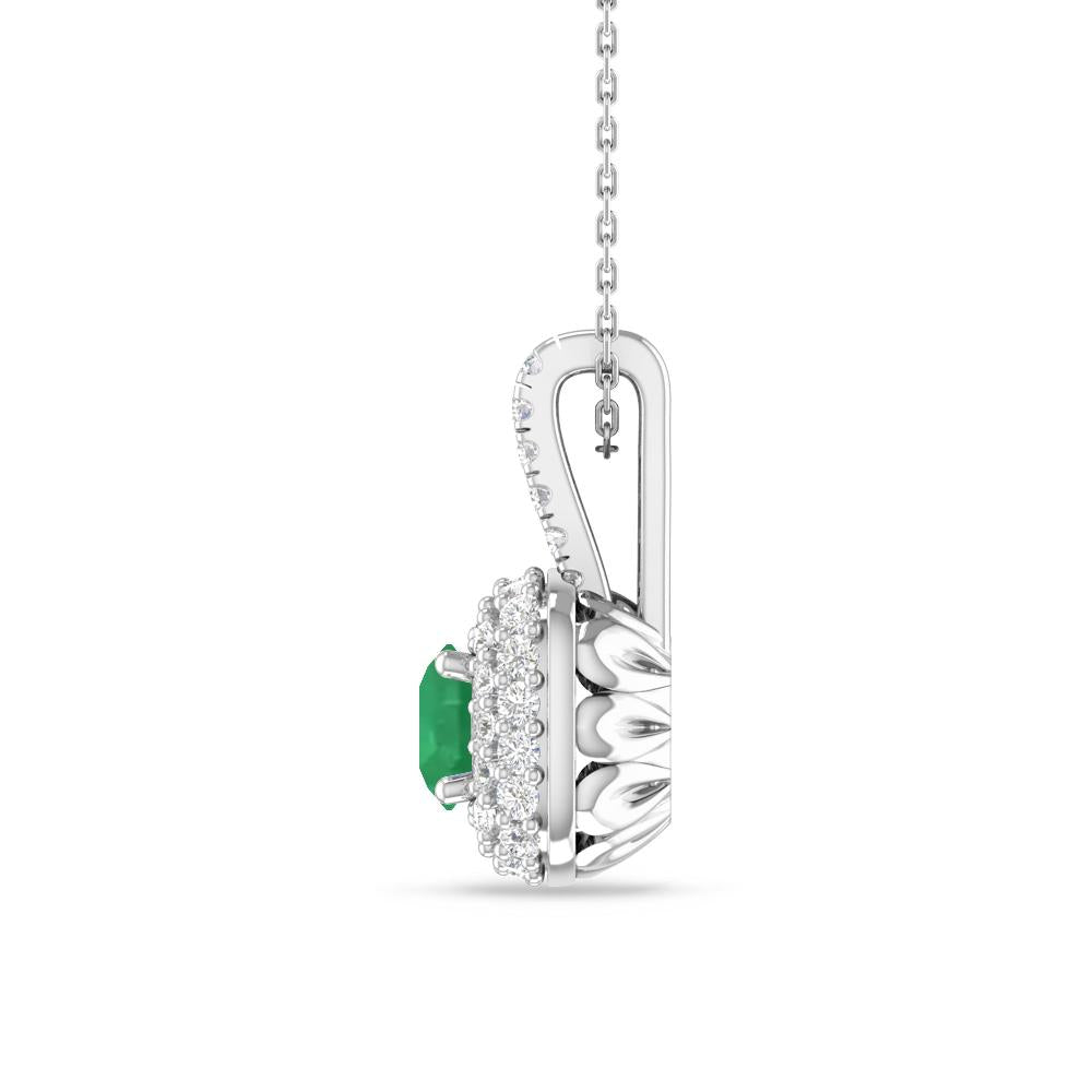 White Gold - Emerald