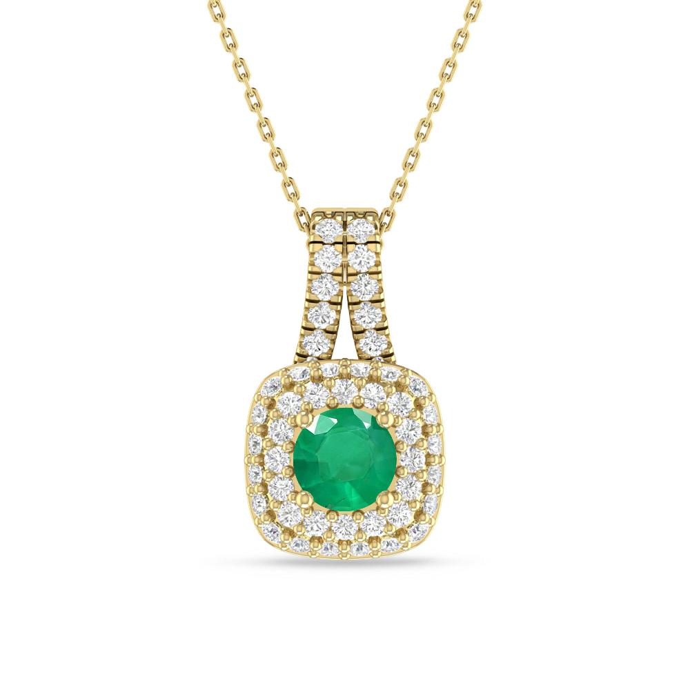 Yellow Gold - Emerald