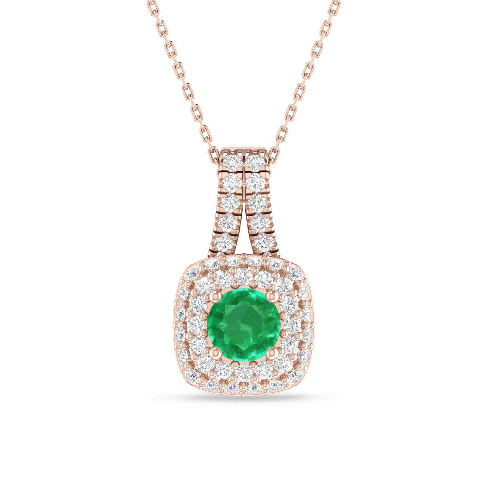Rose Gold - Emerald