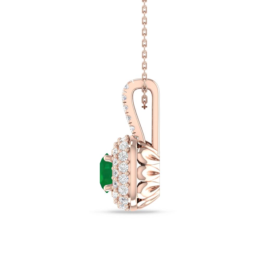 Rose Gold - Emerald