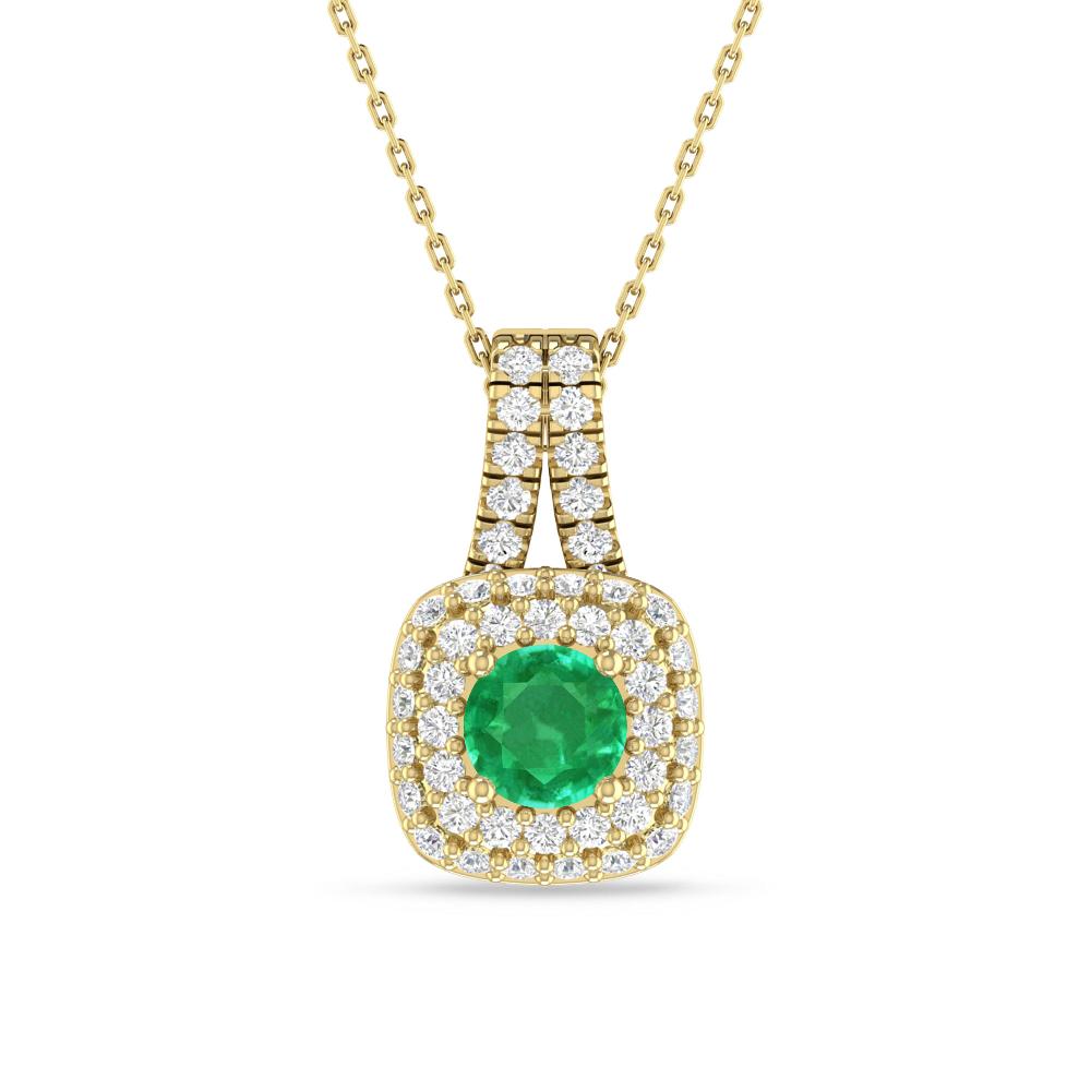 Yellow Gold - Emerald