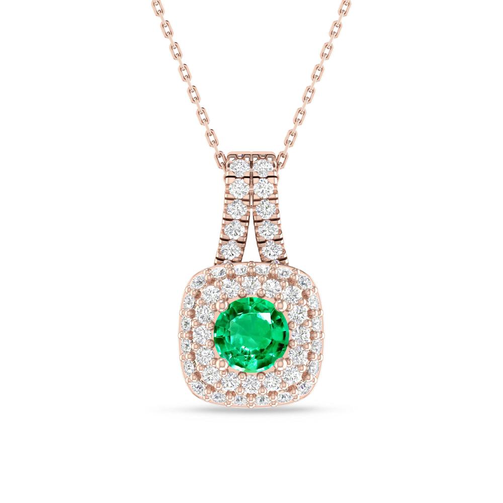 Rose Gold - Emerald