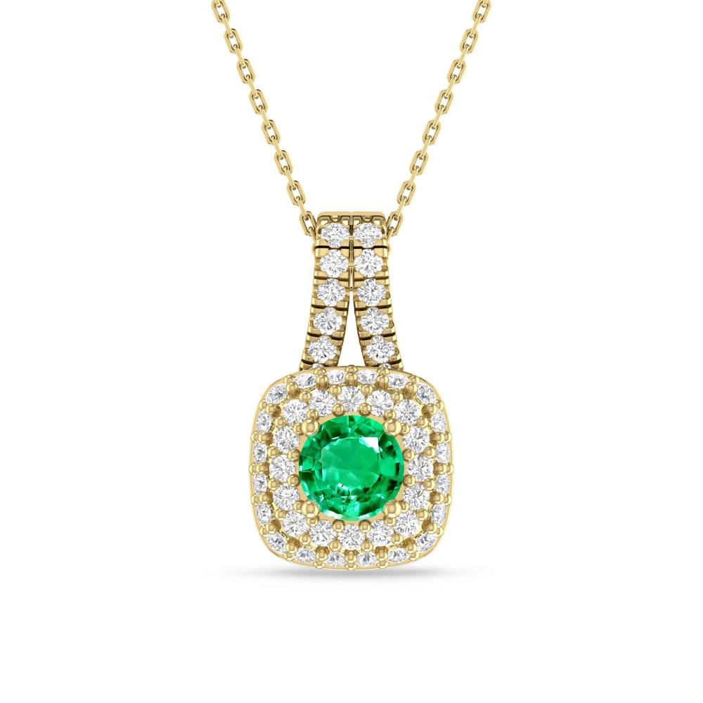 Yellow Gold - Emerald