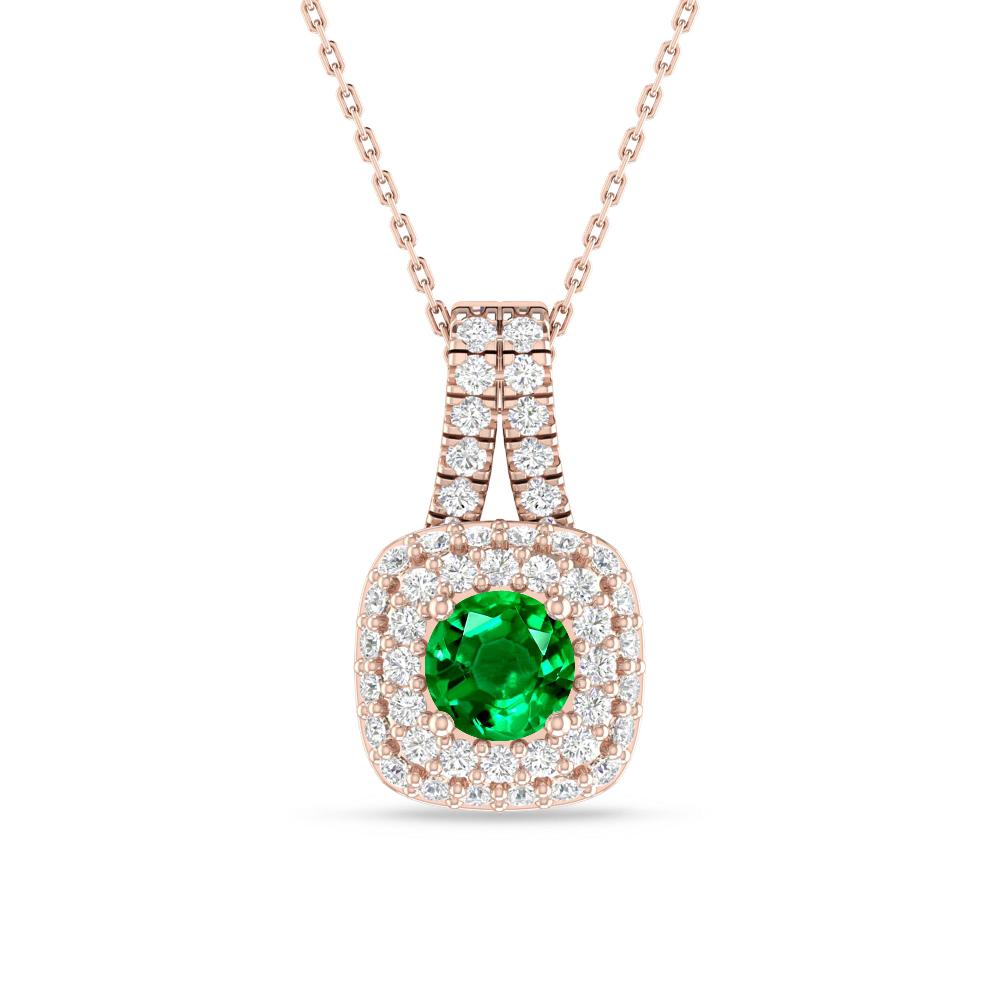Rose Gold - Emerald