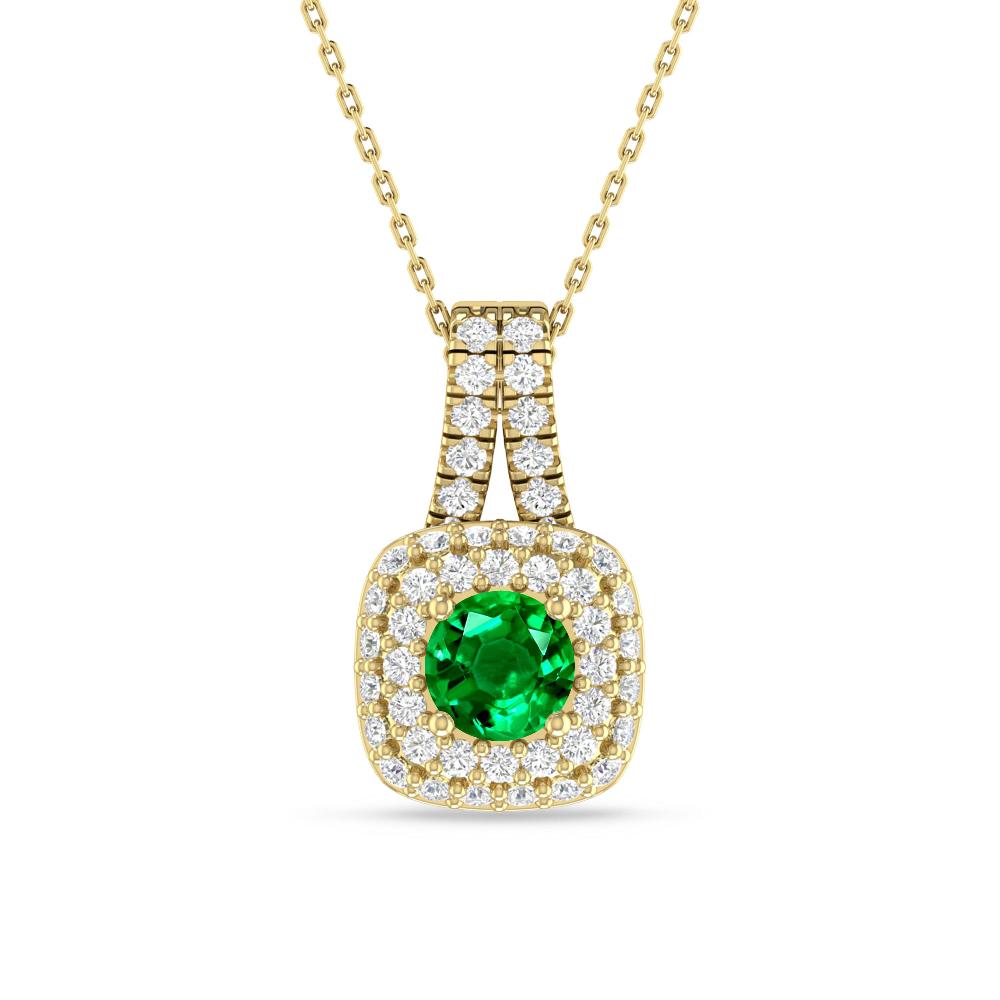 Yellow Gold - Emerald
