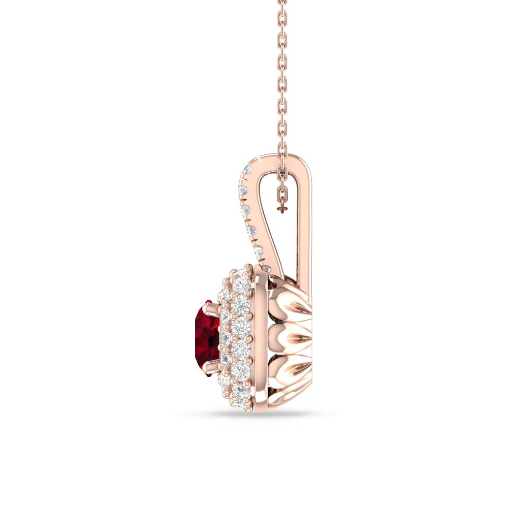Rose Gold - Garnet