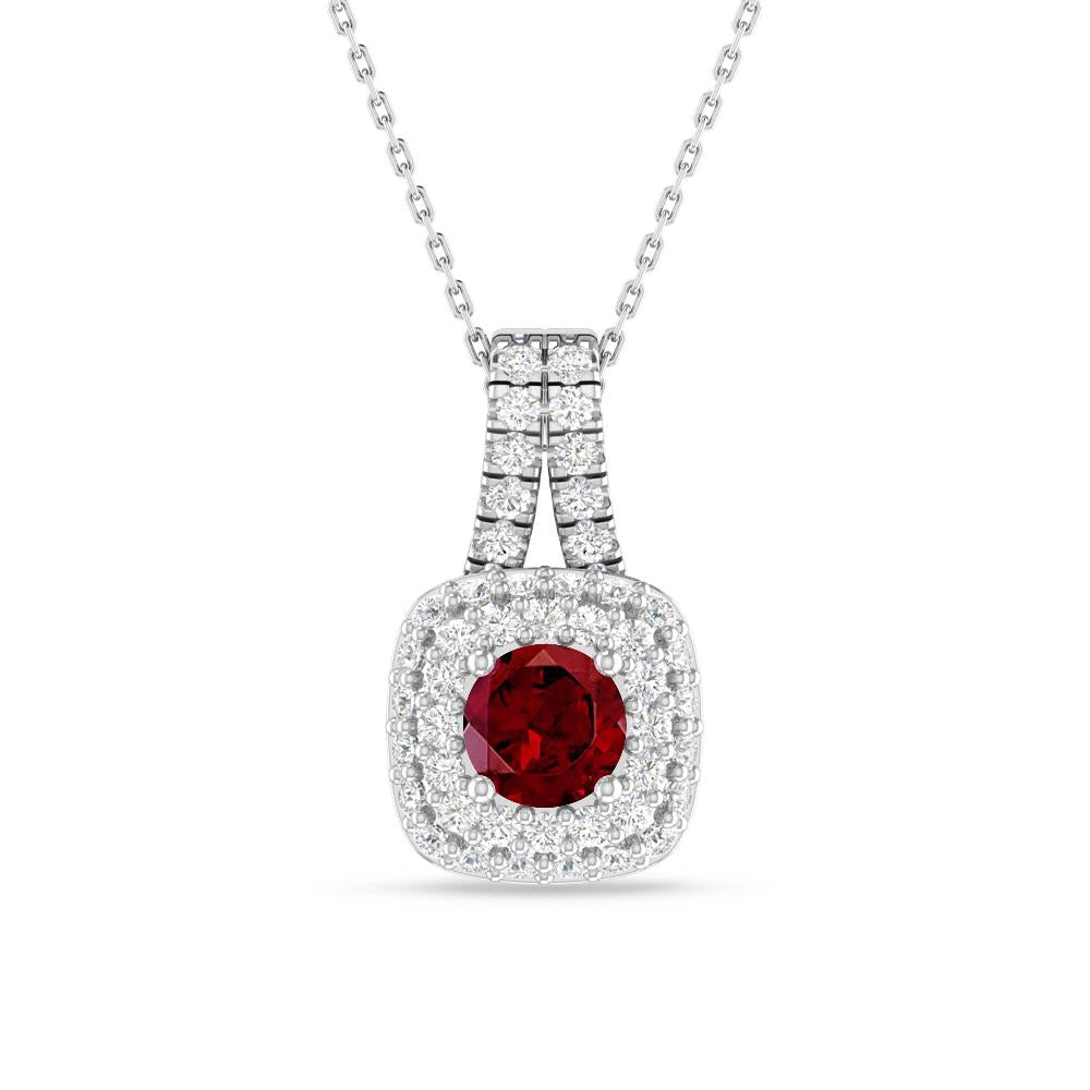 White Gold - Garnet