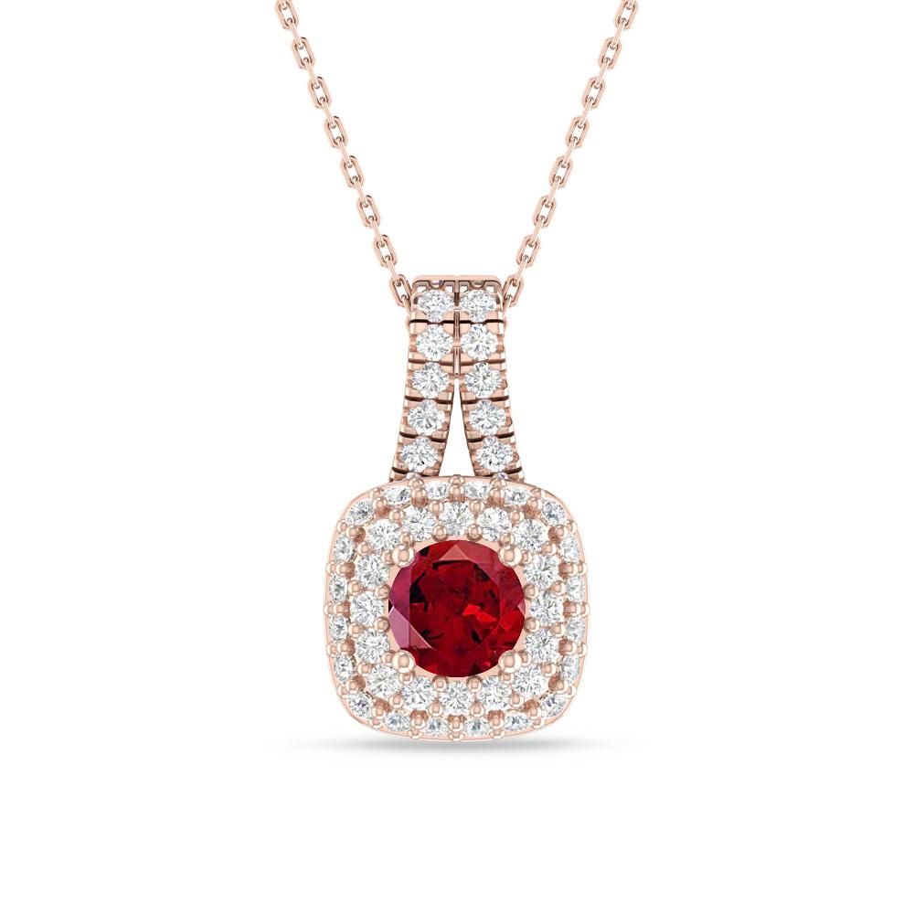 Rose Gold - Garnet